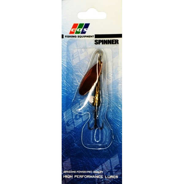 Блешня на хижака, обертова, EOS S0014A, вага 5,5 г, колір GS301001